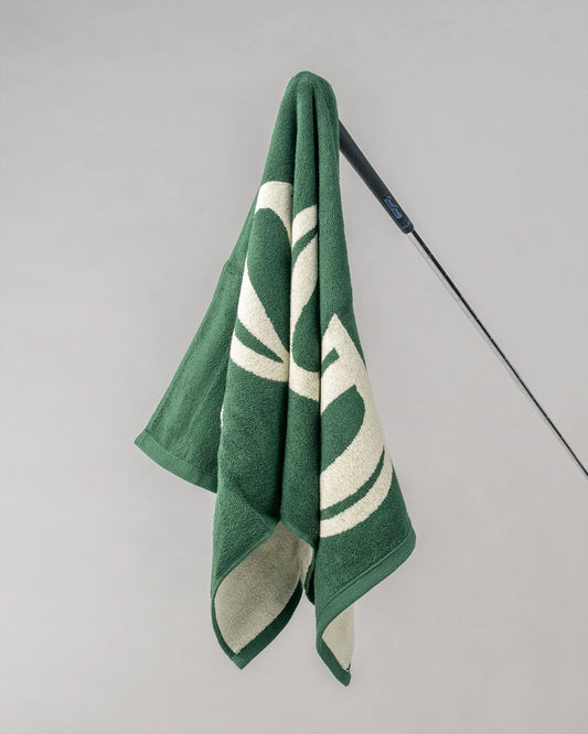 Born To Golf Jacquard Towel